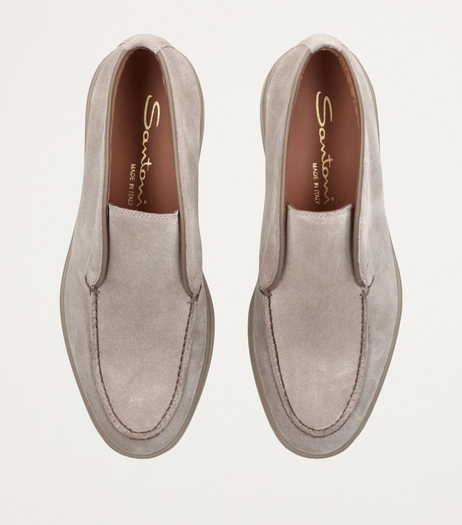 Suede Andvari Ankle Boots GREY Image 4