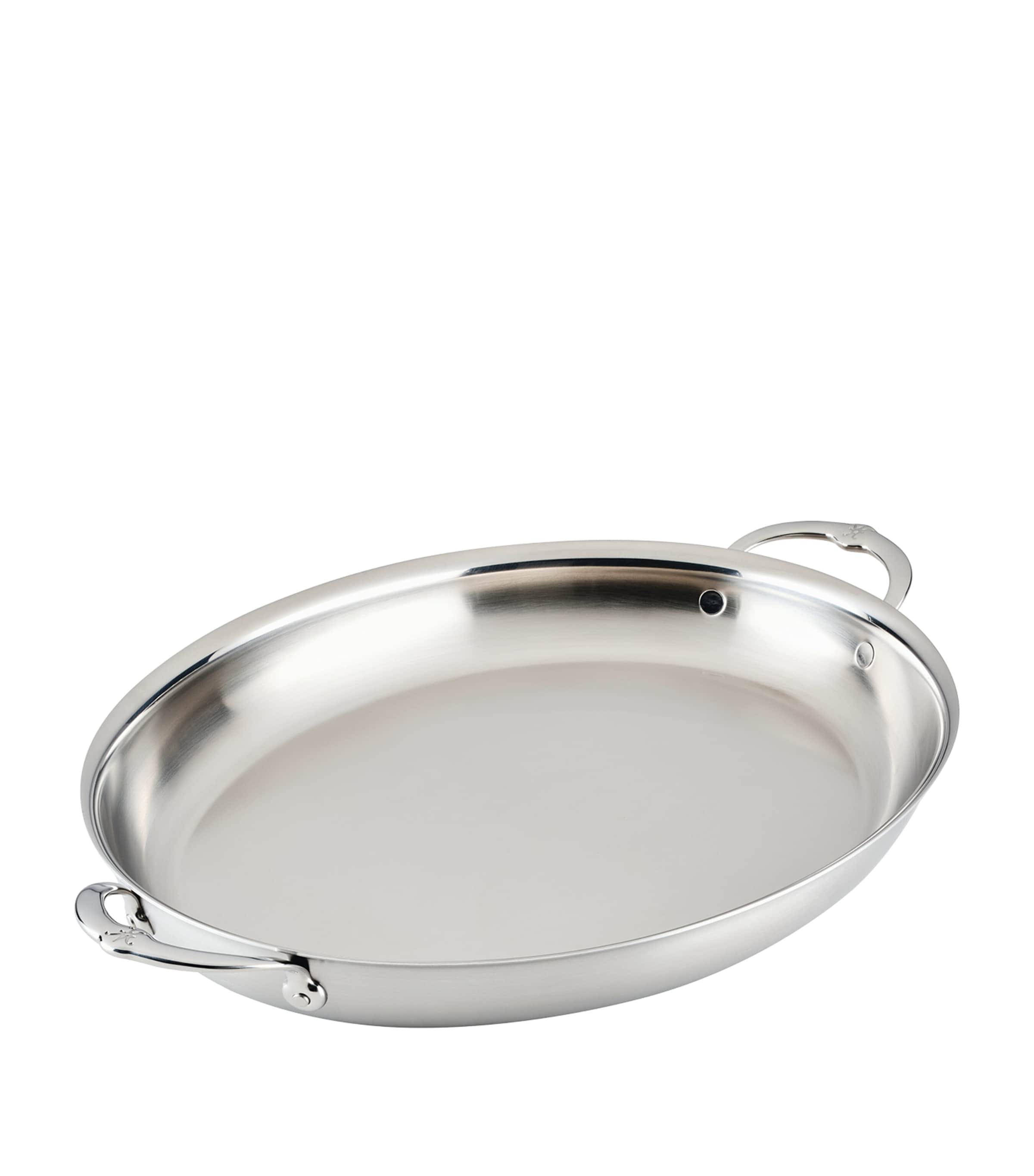 Hestan Stainless Steel Oval Au Gratin Dish In Metallic