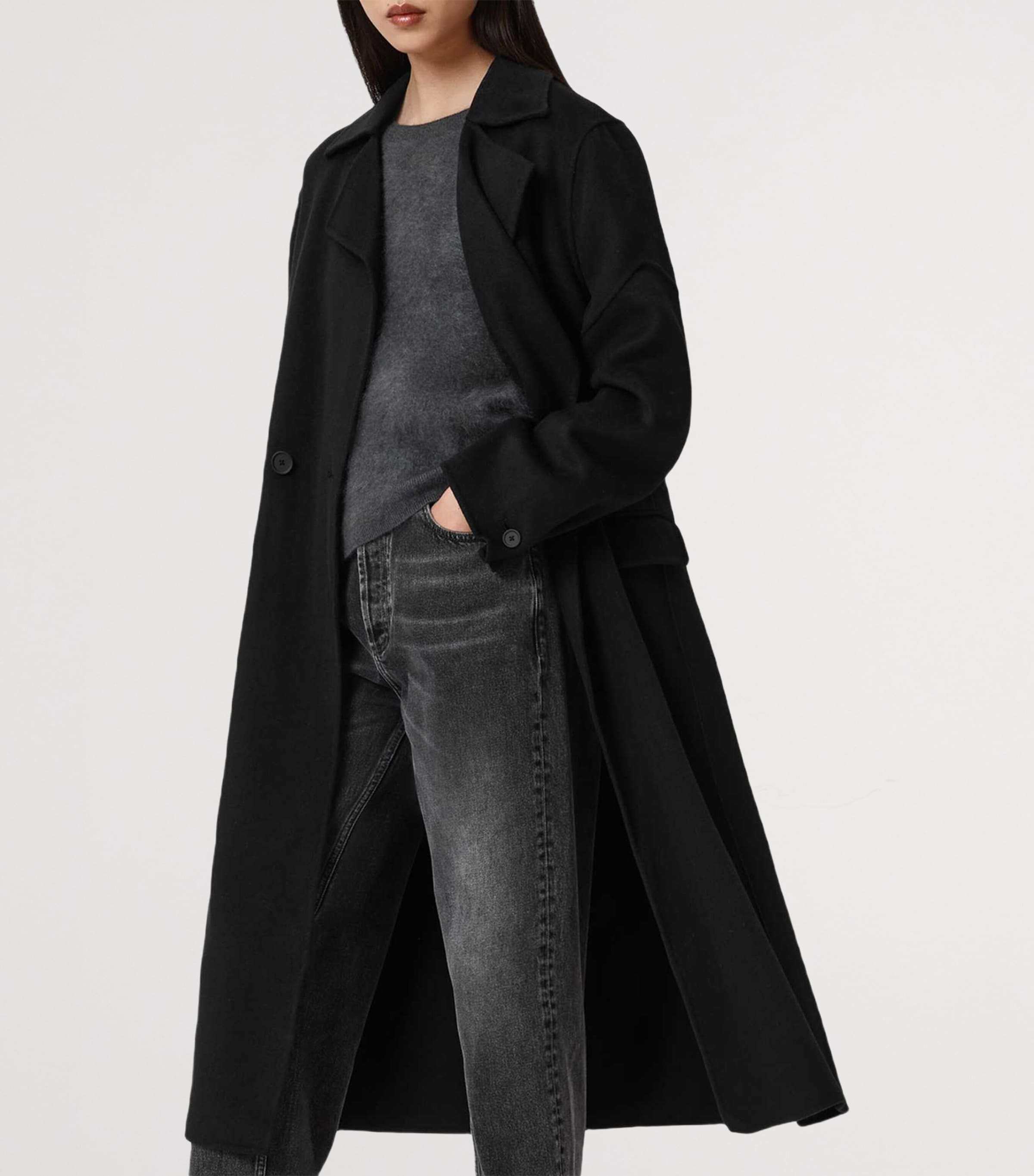 Wool-Blend Sellma Coat BLACK Image 6