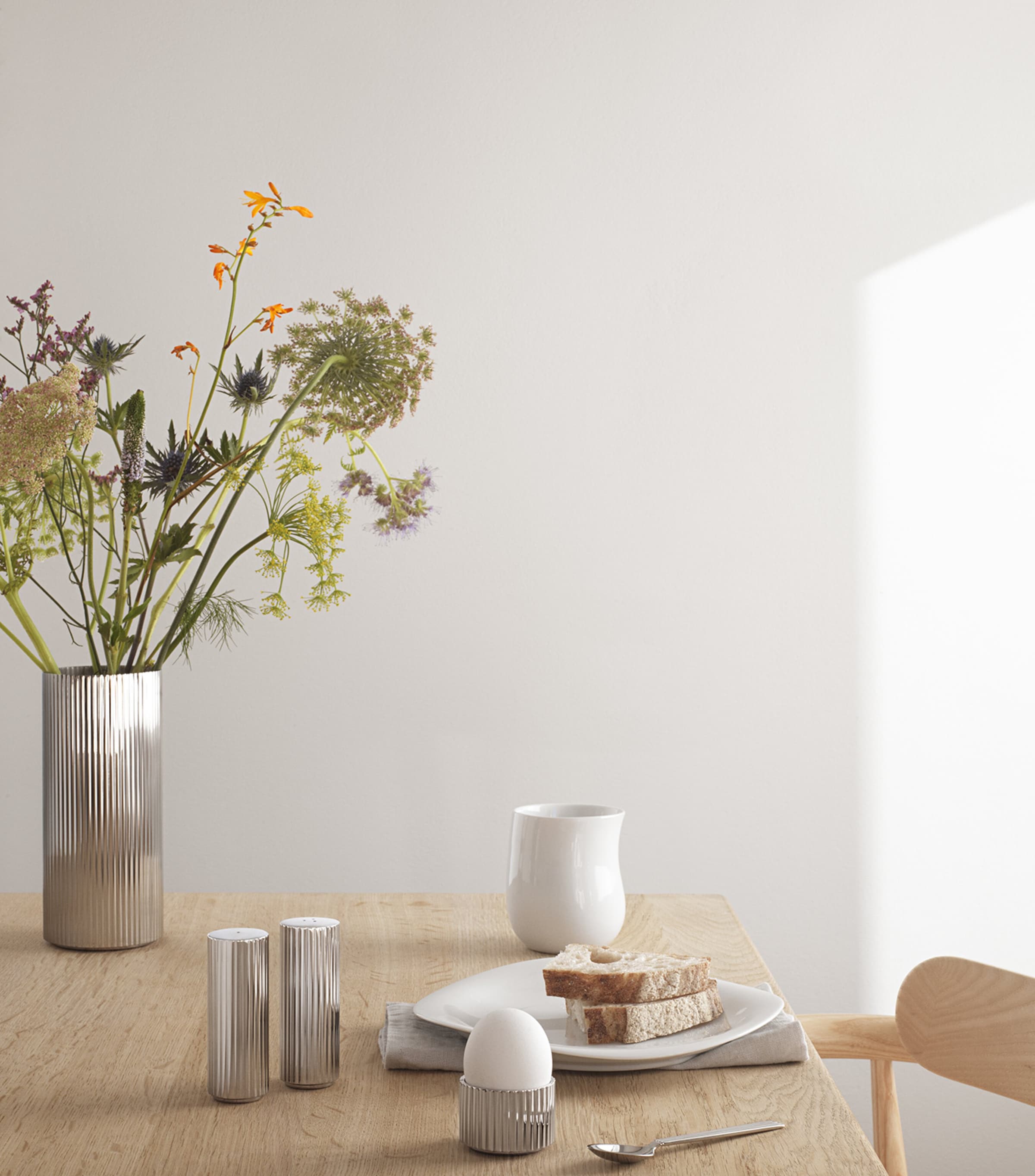 Bernadotte Salt & Pepper Set STAINLESS STEEL Image 2