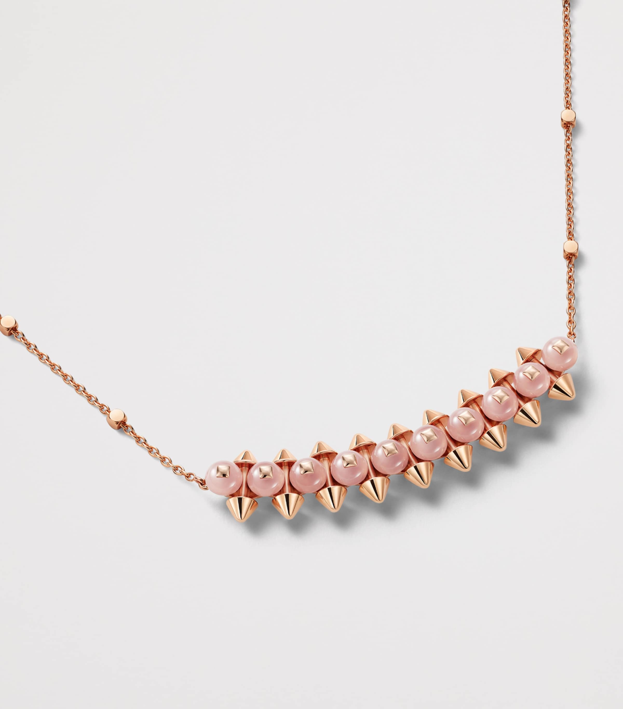 Cartier Rose Gold and Chalcedony Clash de Cartier Pendant Necklace Rose Gold Image 3