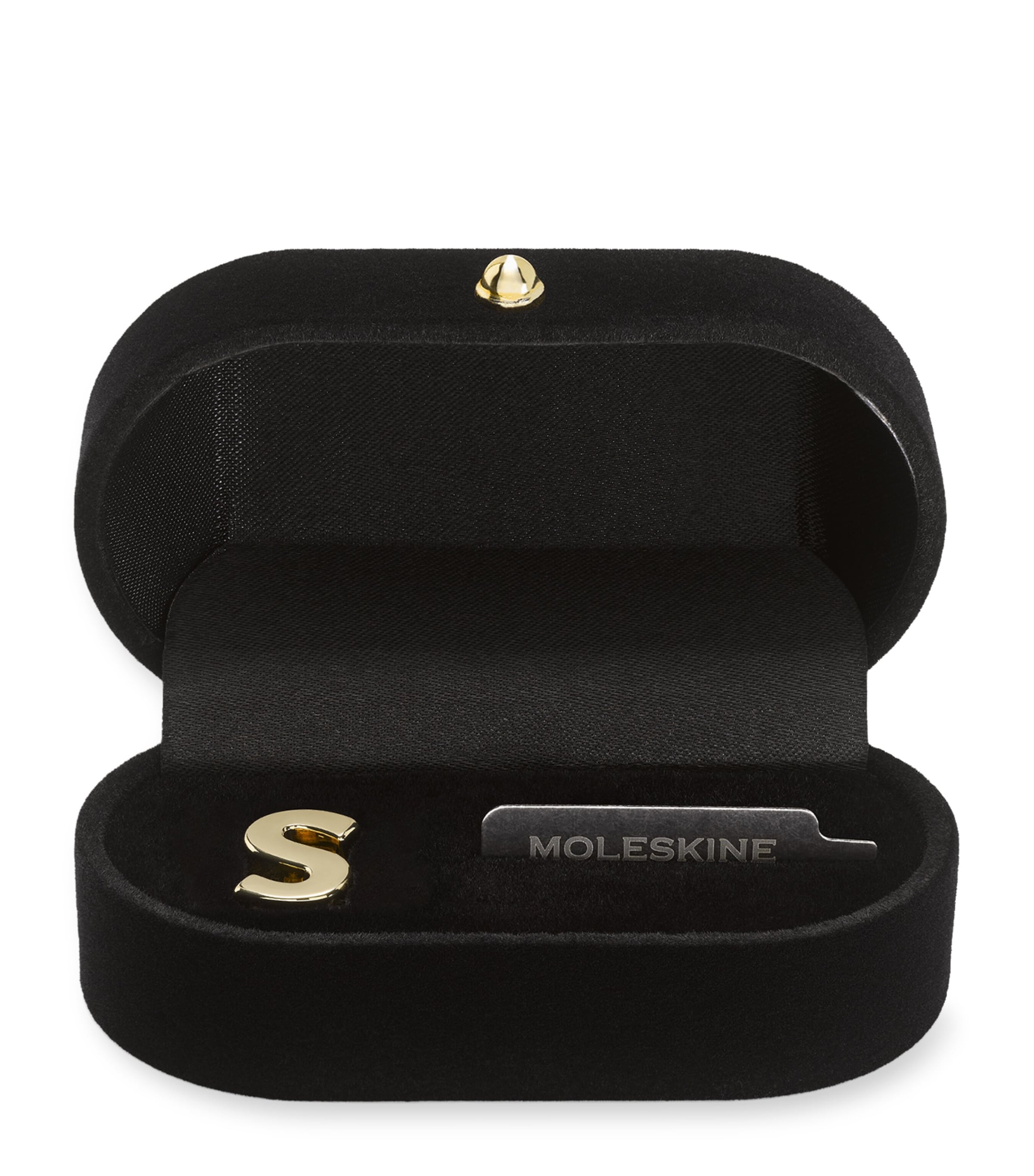 Moleskine Gold-plated S Notebook Charm In Gold