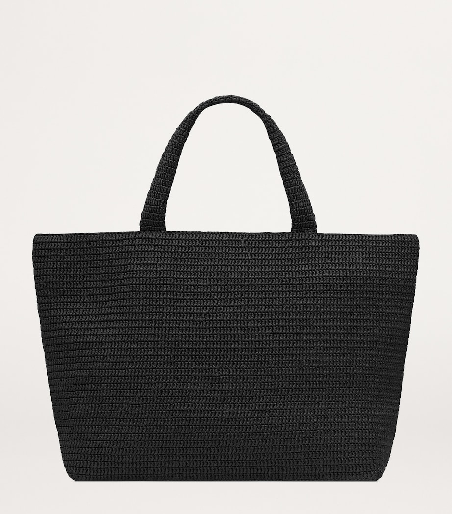 Raffia Logo Tote Bag 1000 Image 2
