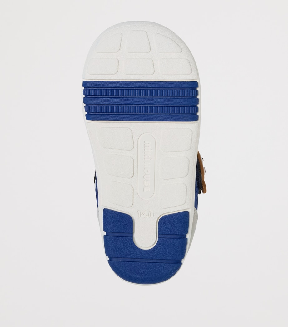 Miki House Bear Appliqué Sneakers Image 6
