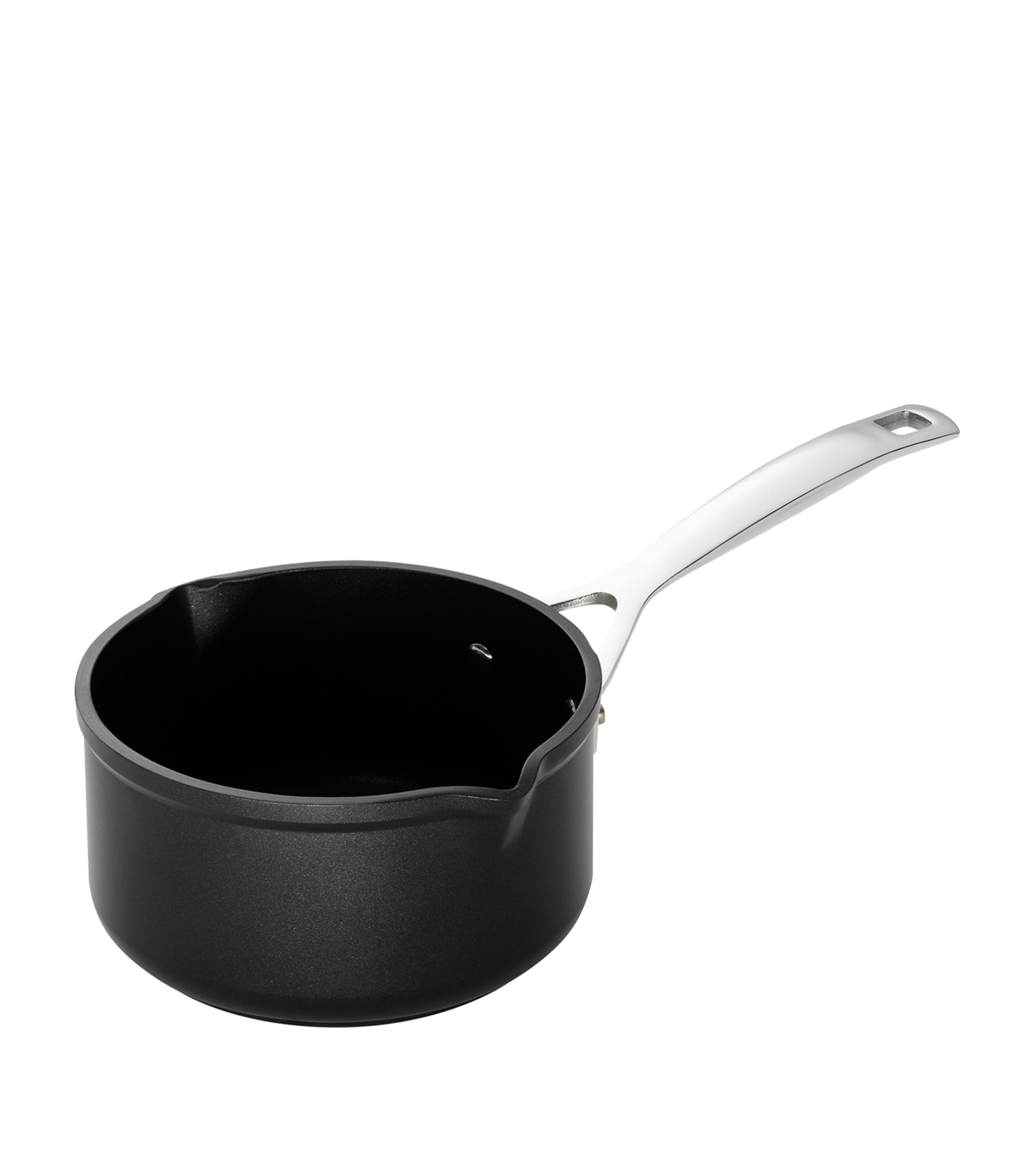 Toughened Non-Stick Pan (Set Of 3) BLACK Image 2
