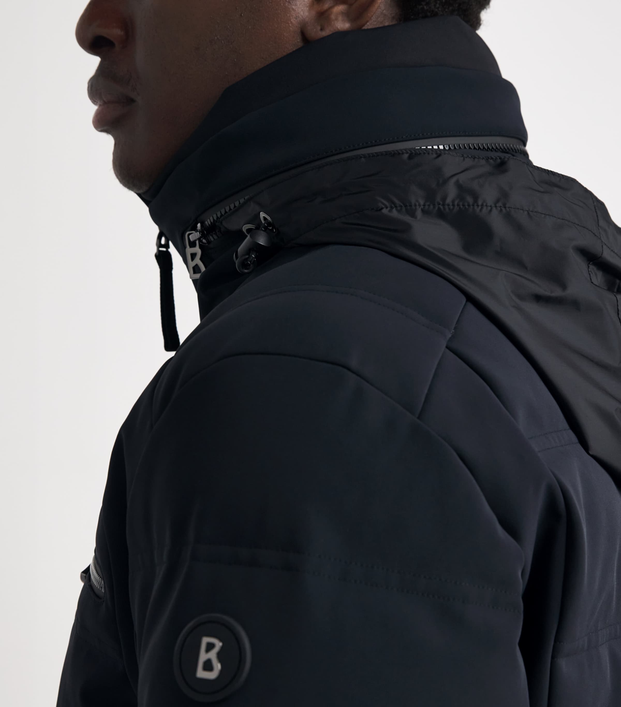 Down Minho Ski Jacket 026-BLACK Image 6