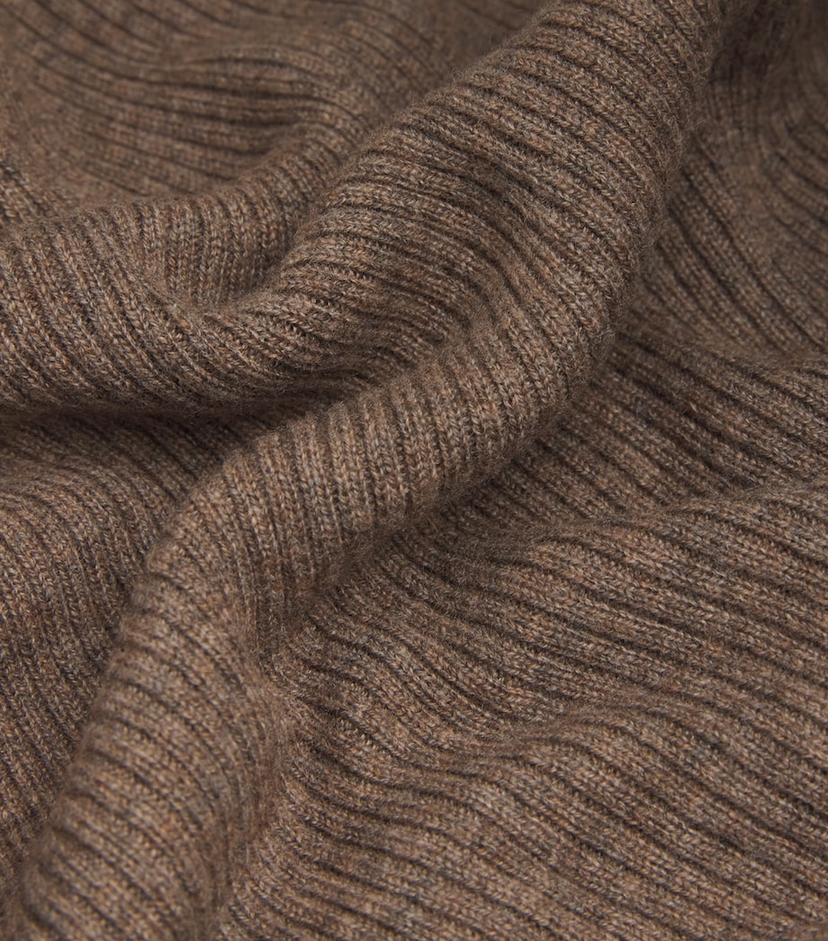 Wool-Cashmere Sweater Tank Top HAZELNUT BROWN Image 5