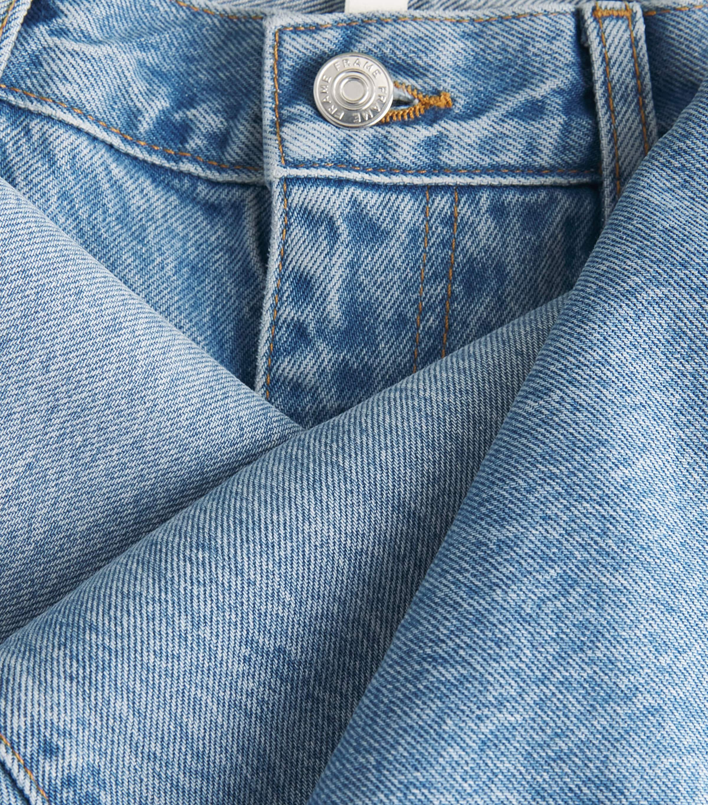 FRAME Womens The Saturday Straight Jeans Static Image 6