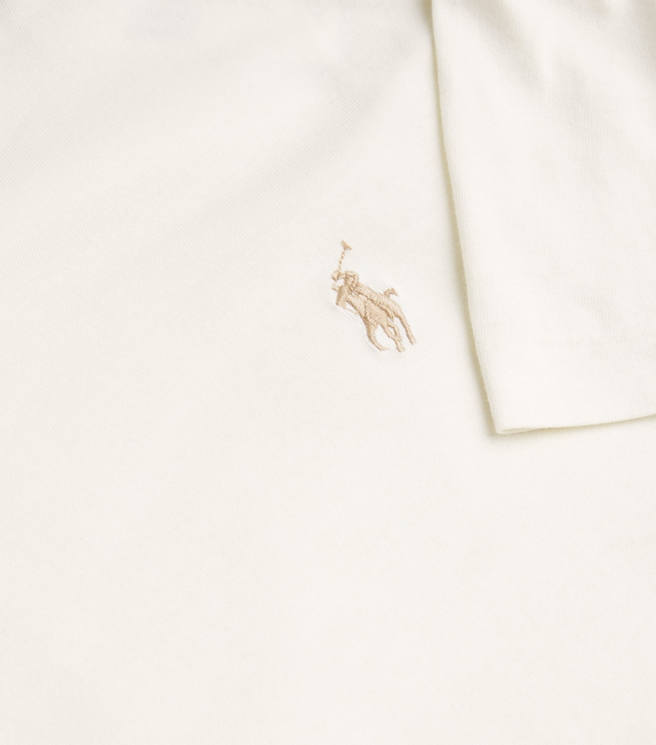 Cotton Polo Pony T-Shirt NATURAL Image 5
