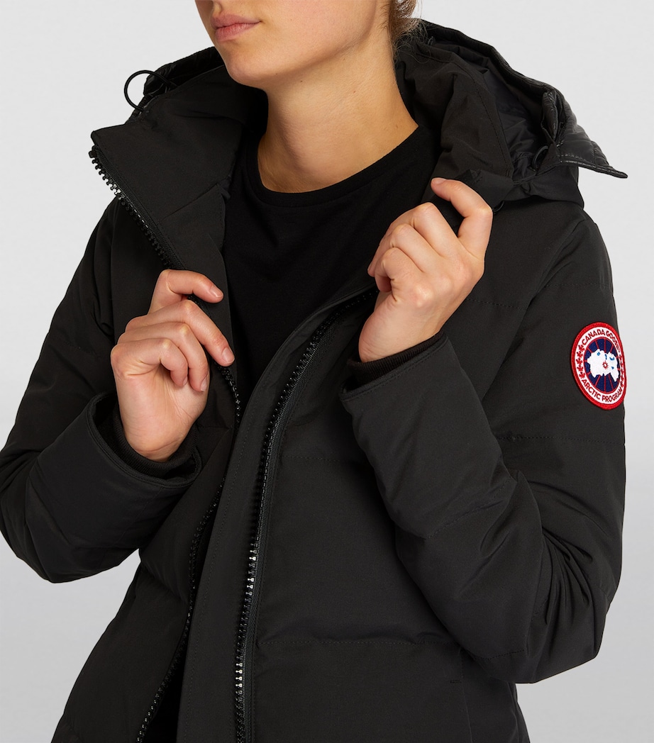 Down-Filled Chelsea Parka Coat 61 BLACK NOIR Image 7