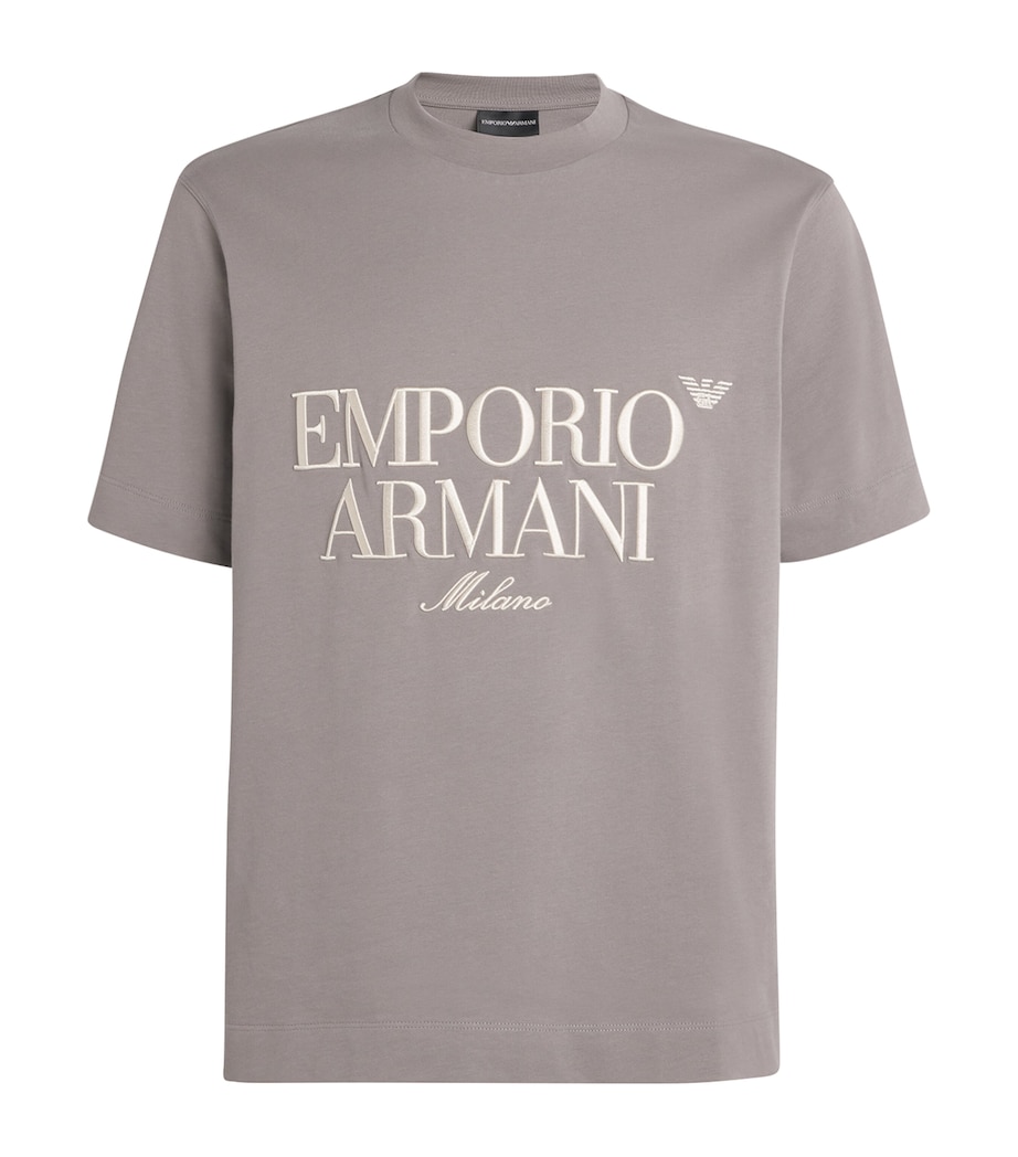 Cotton Logo T-Shirt U8049 Image 1