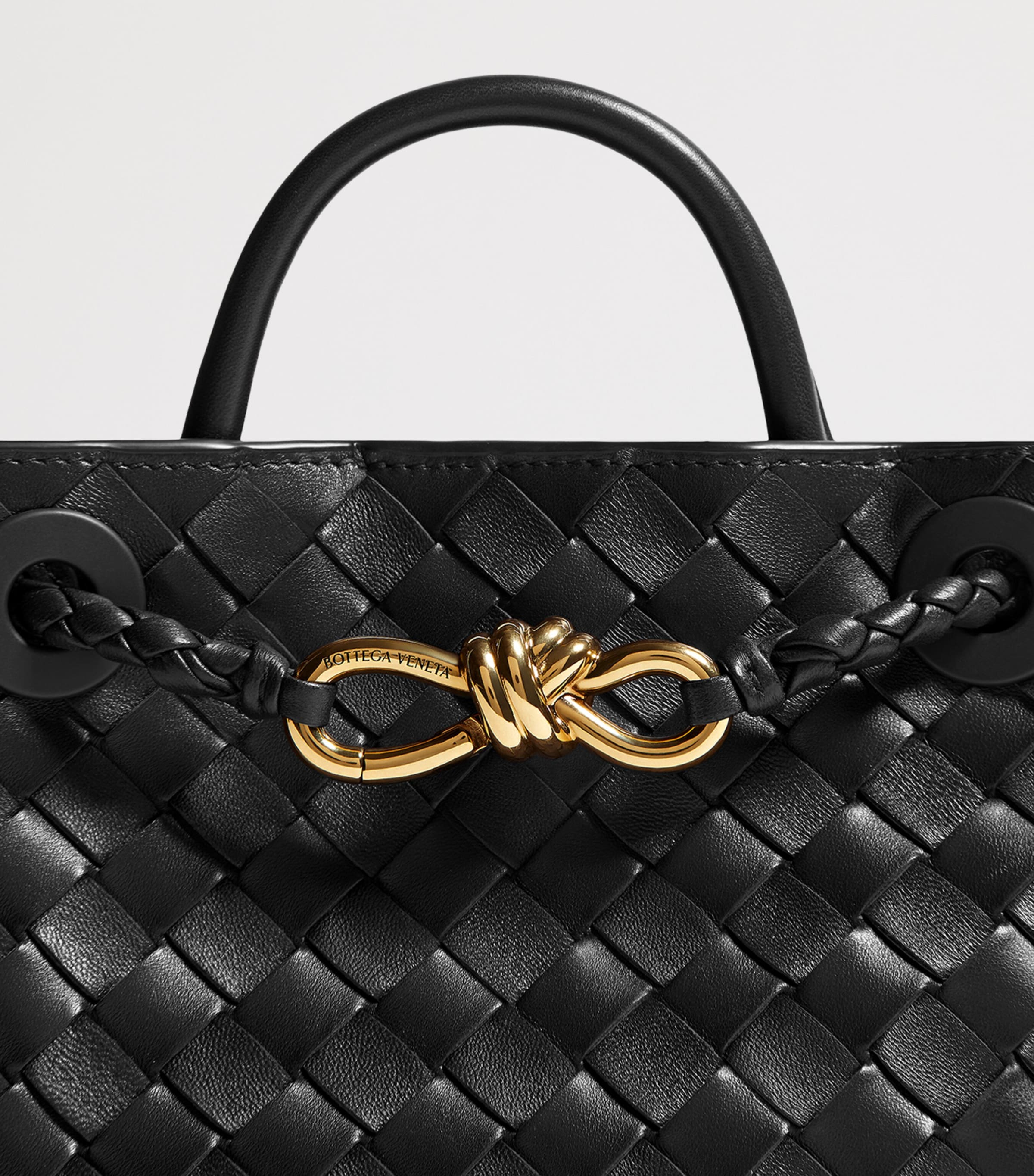Bottega Veneta Mini Leather Andiamo Top-Handle Bag Image 5