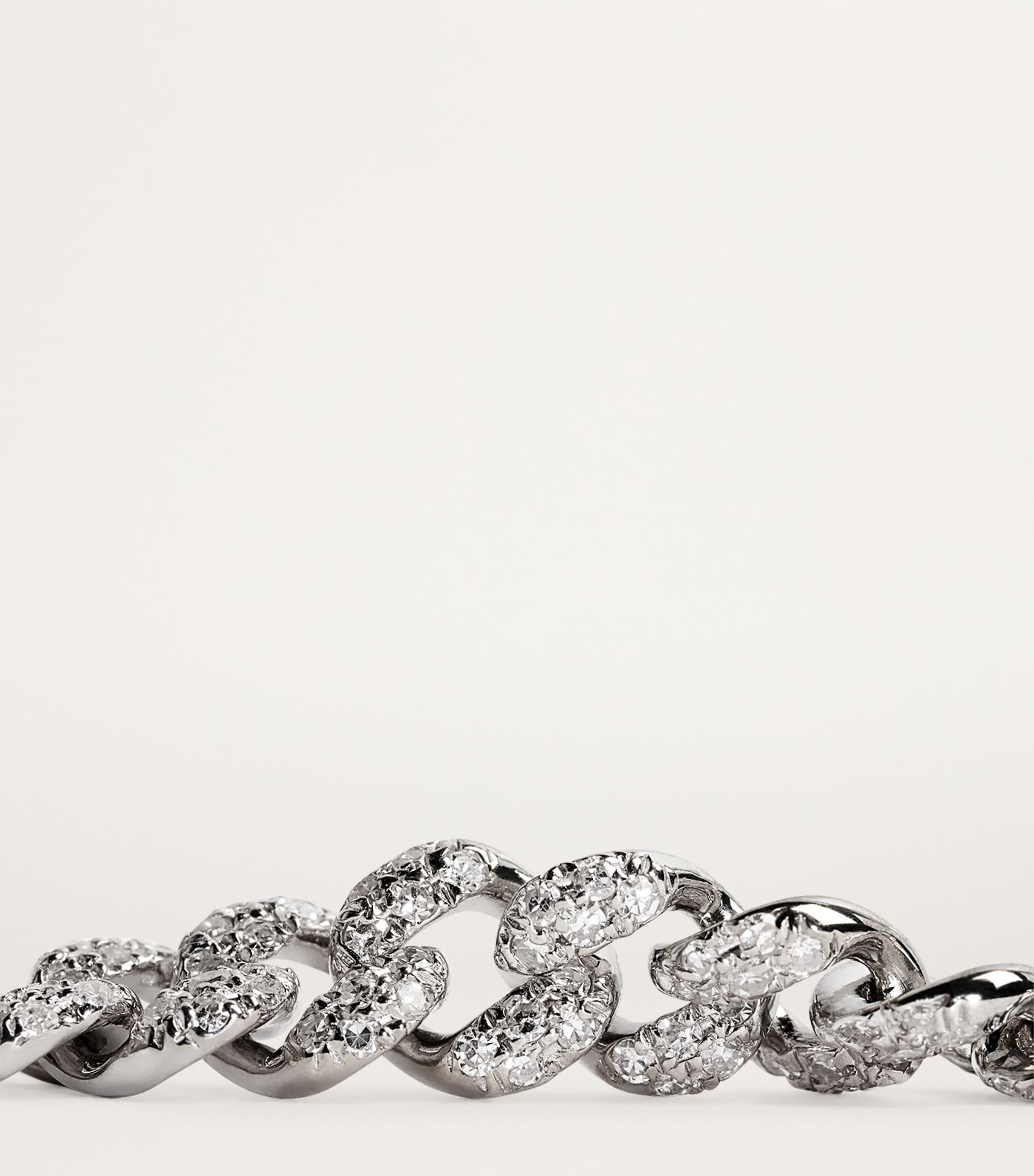 SHAY White Gold and Diamond Radiant Illusion Choker White Gold Image 2