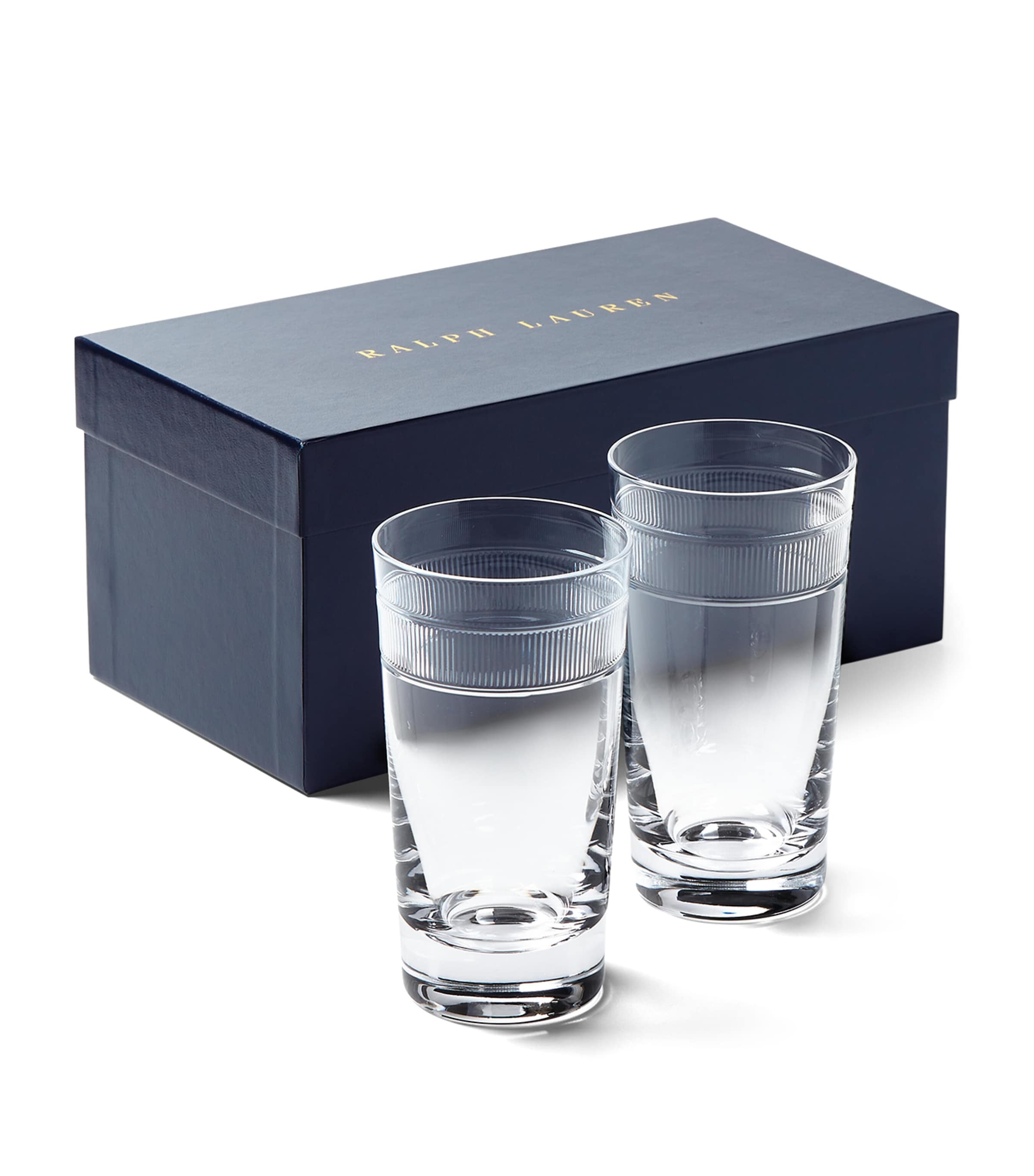 Set of 2 Langley Highball Glasses CLEAR Image 3