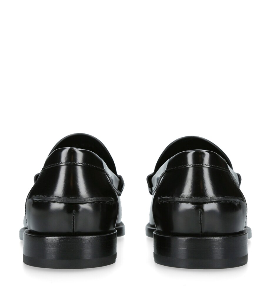 Leather Mr. G Loafers BLACK Image 2