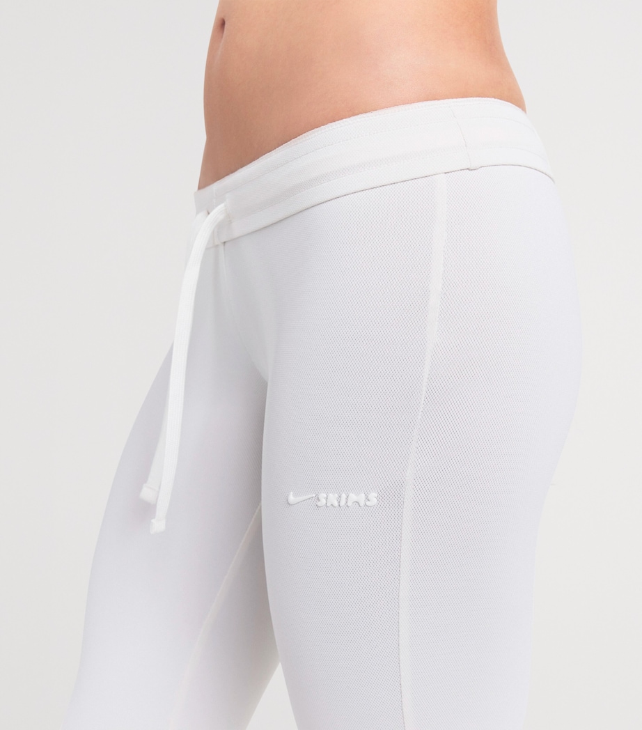 NikeSKIMS Womens NikeSKIMS Airy Straight Sweatpants Ivory Image 4