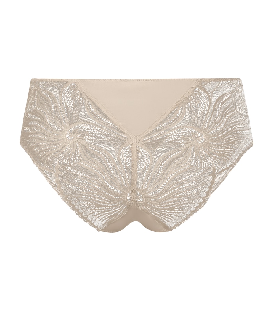 Lace-Trim Lilith Midi Briefs COFFEE QUARTZ Image 2