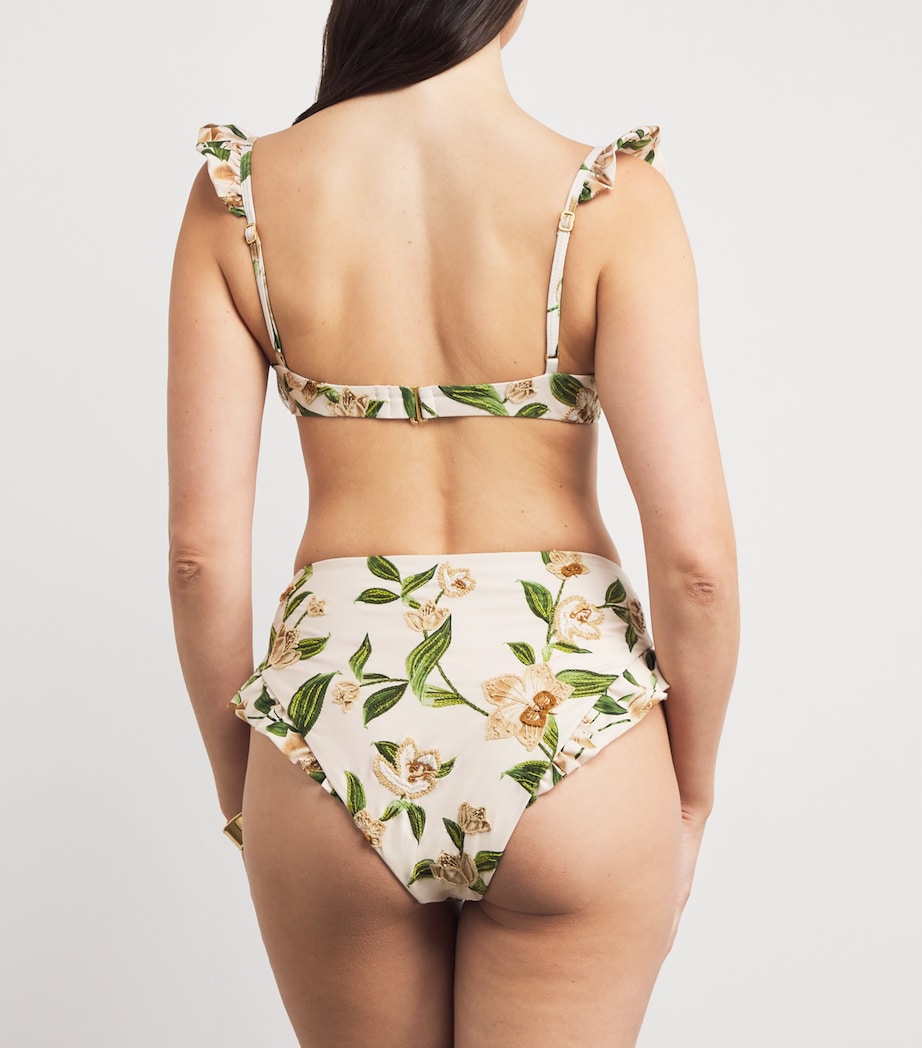 Ruffle Kiwi Bikini Top ORQUIDEA Image 3