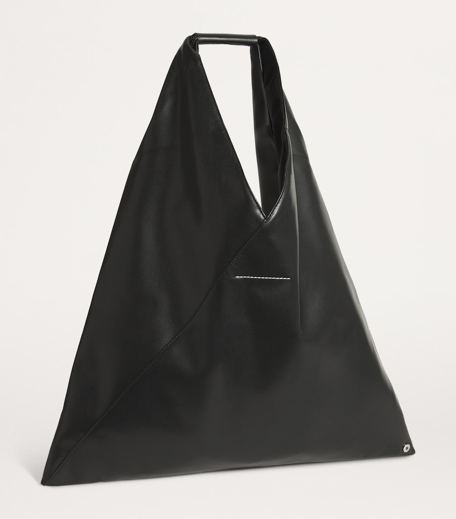 MM6 Maison Margiela Medium Japanese Tote Bag Black Image 3