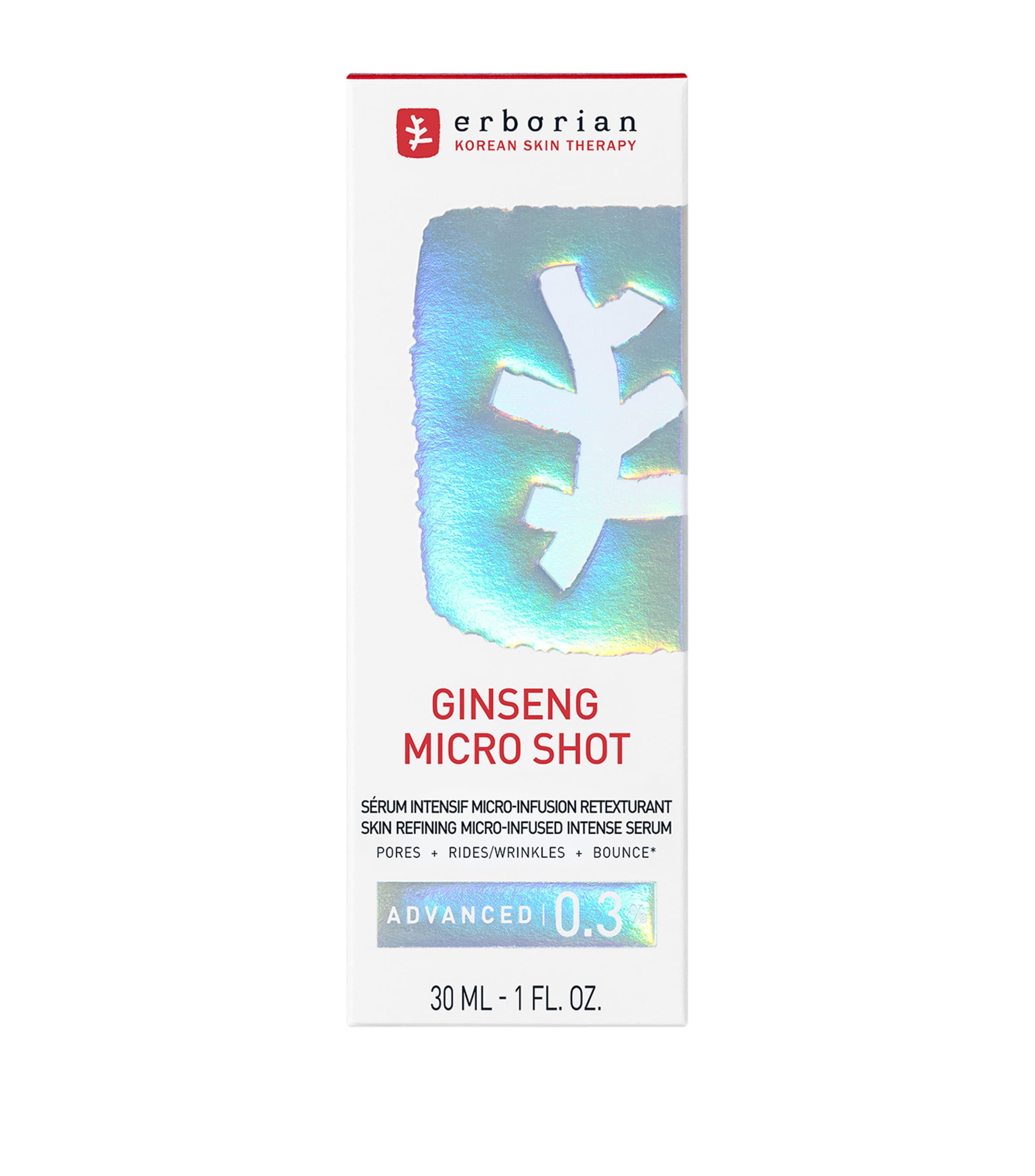 ERBORIAN Ginseng Micro Shot Advanced 0.3% (30ml) Image 2