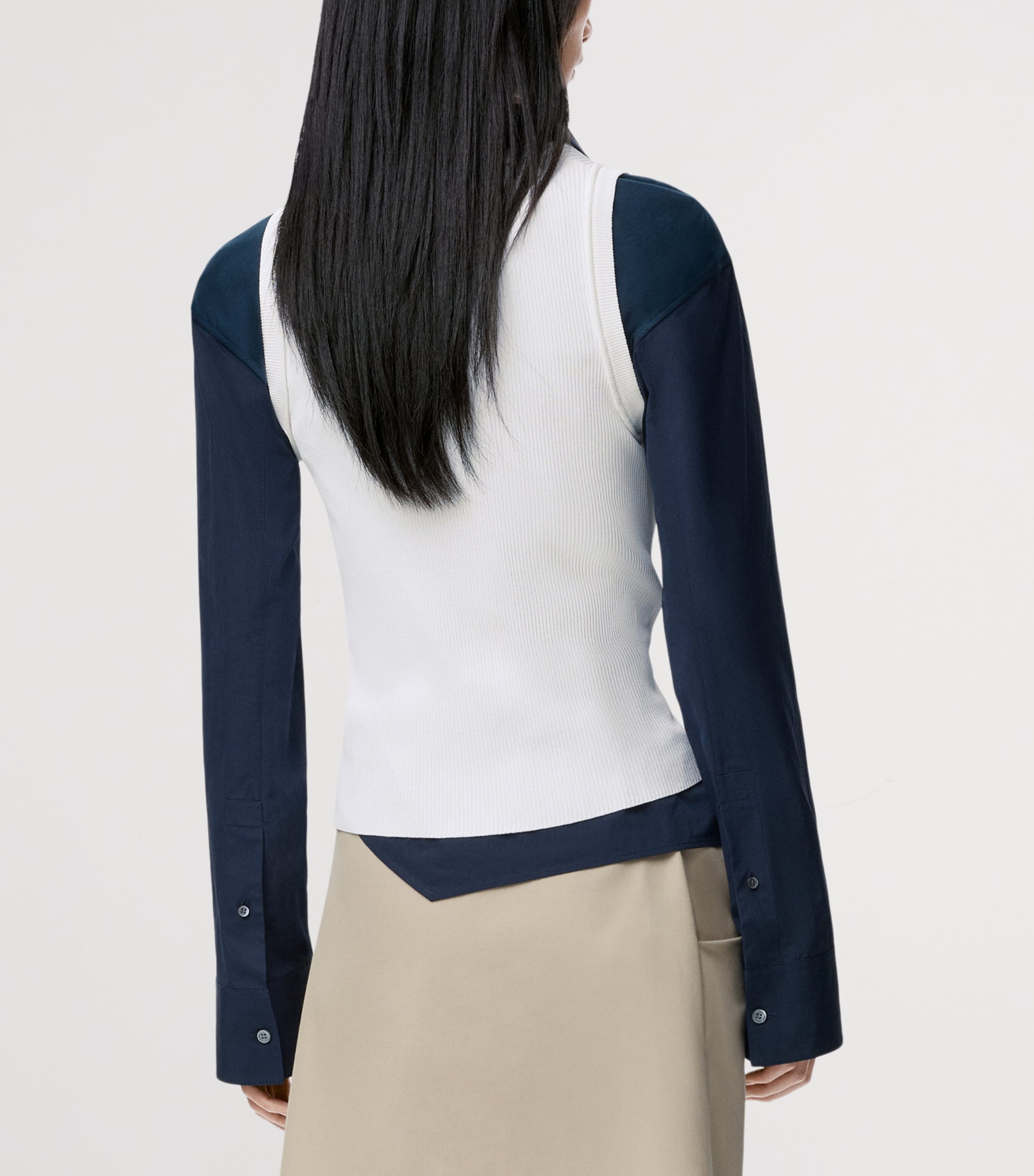 Anagram Tank Top WHITE Image 4