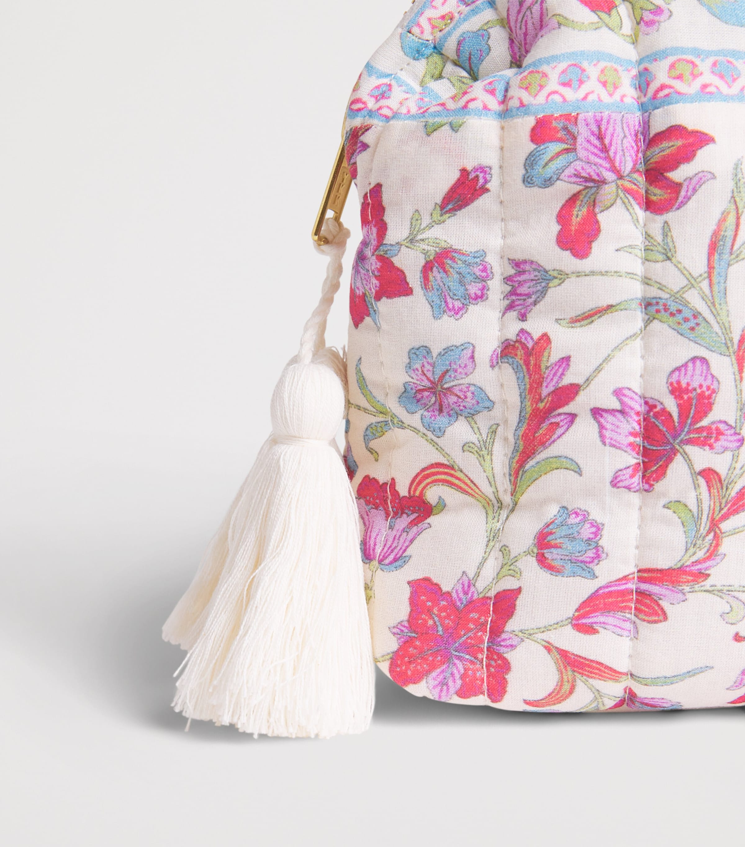 Louise Misha Cotton Floral Tassel Wash Bag Flrlhvn Image 3