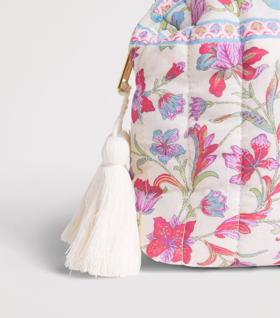 Louise Misha Cotton Floral Tassel Wash Bag Flrlhvn Image 3