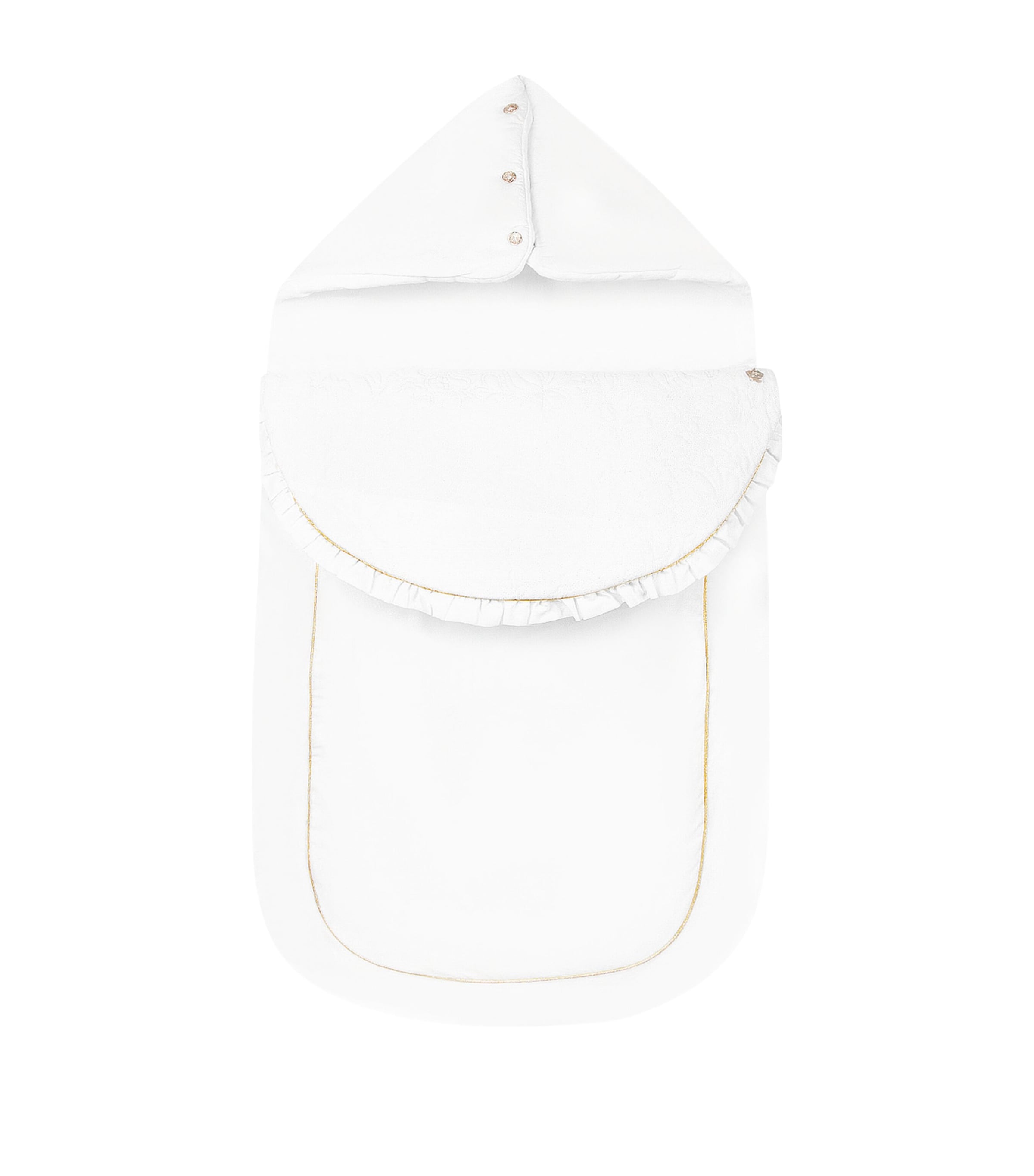 Tartine Et Chocolat Cotton Sleeping Nest In White