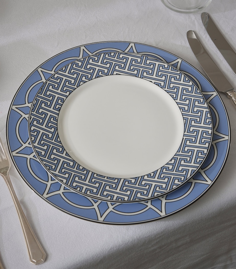 Set of 2 Loop Dinner Plates (26cm) BLUE Image 4