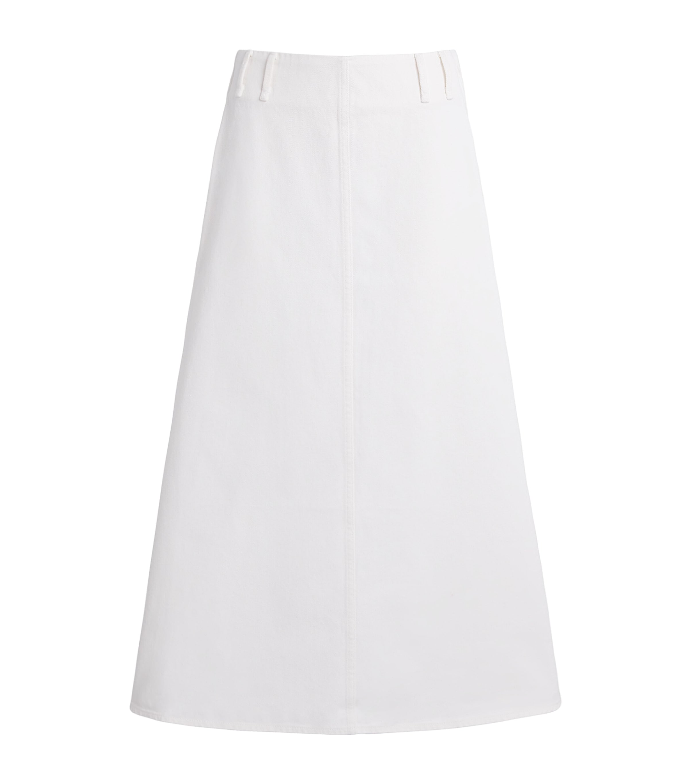By Malene Birger Cotton Carlas Midi Skirt In White