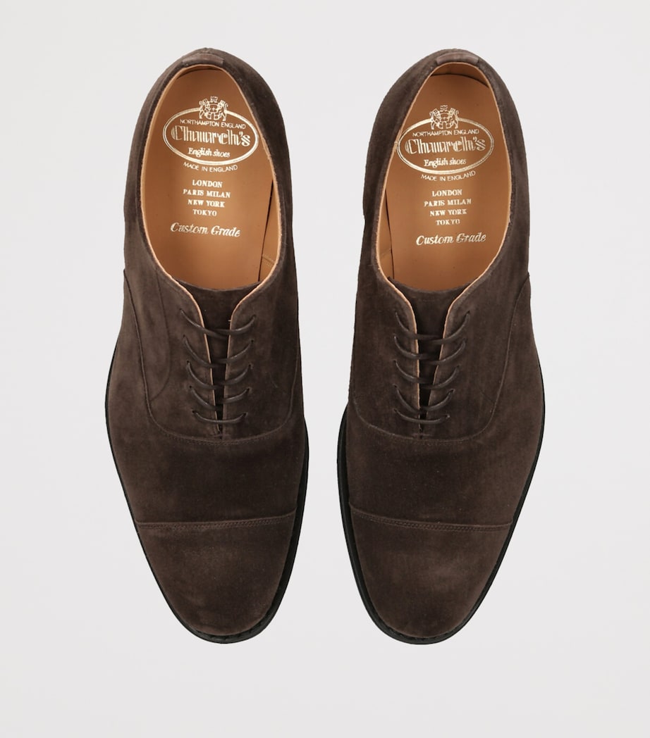 Suede Consul 2.0 Oxford Shoes DARK BROWN Image 4