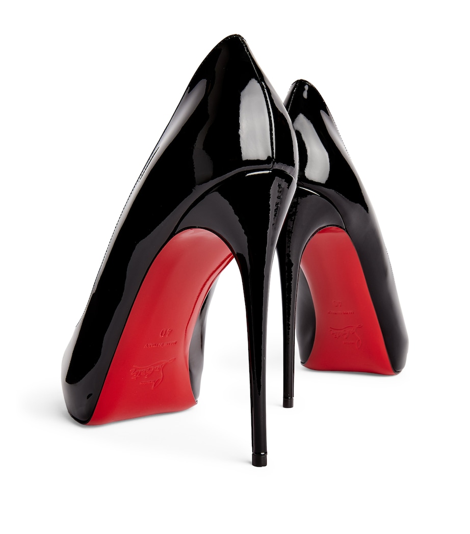 New Very Prive Patent Leather Pumps 120 BK01 Image 7