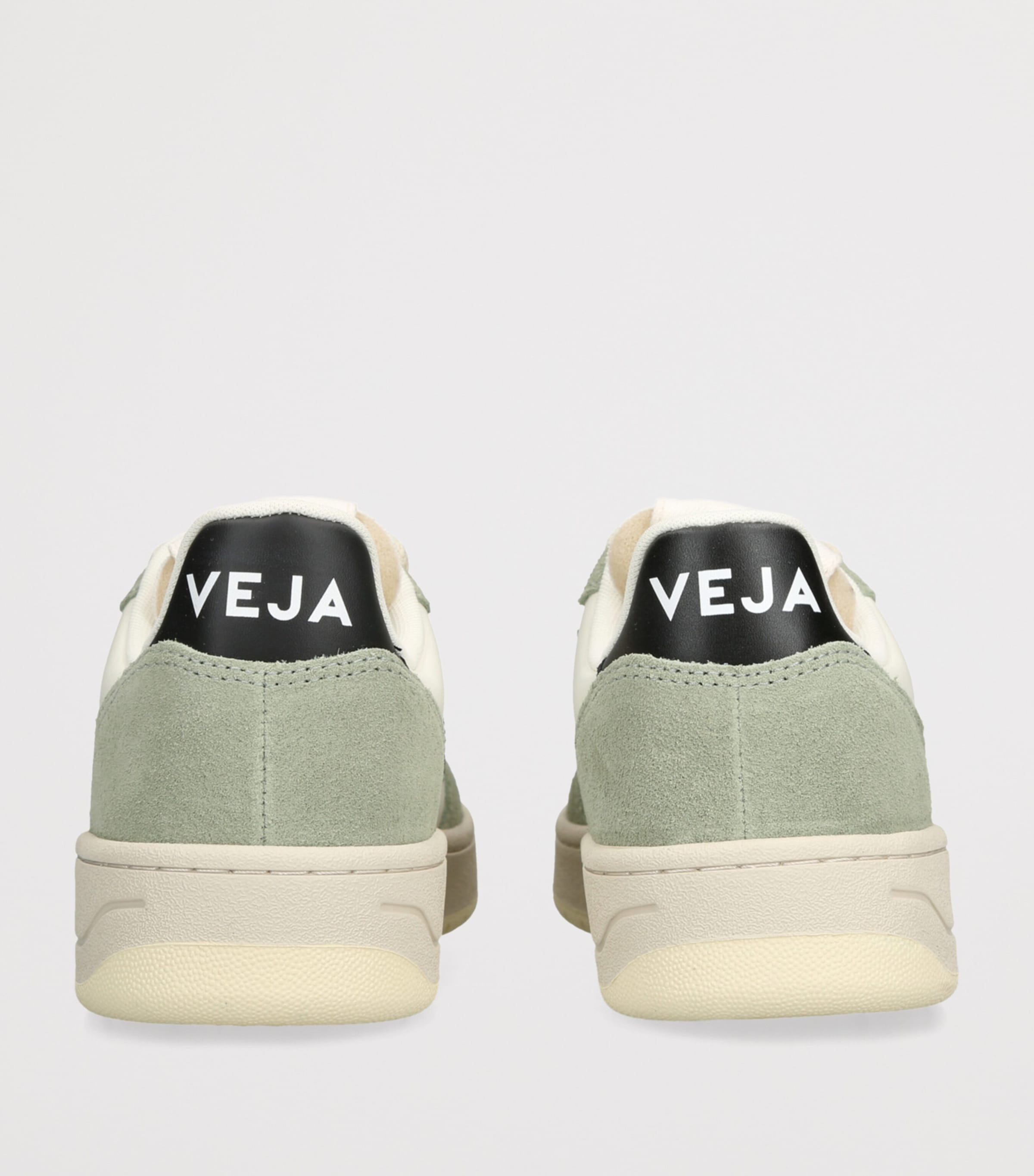 Leather V-10 Sneakers BLACK/COMB Image 2