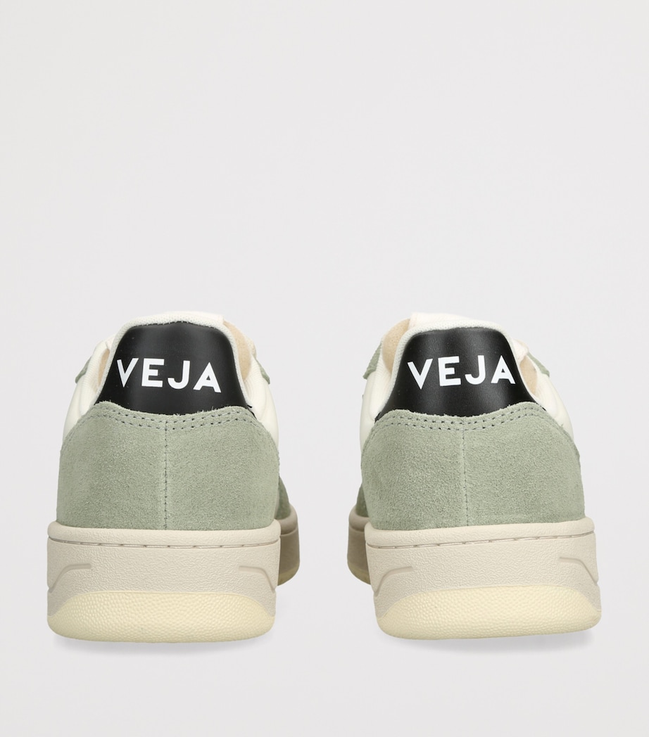 Leather V-10 Sneakers BLACK/COMB Image 2