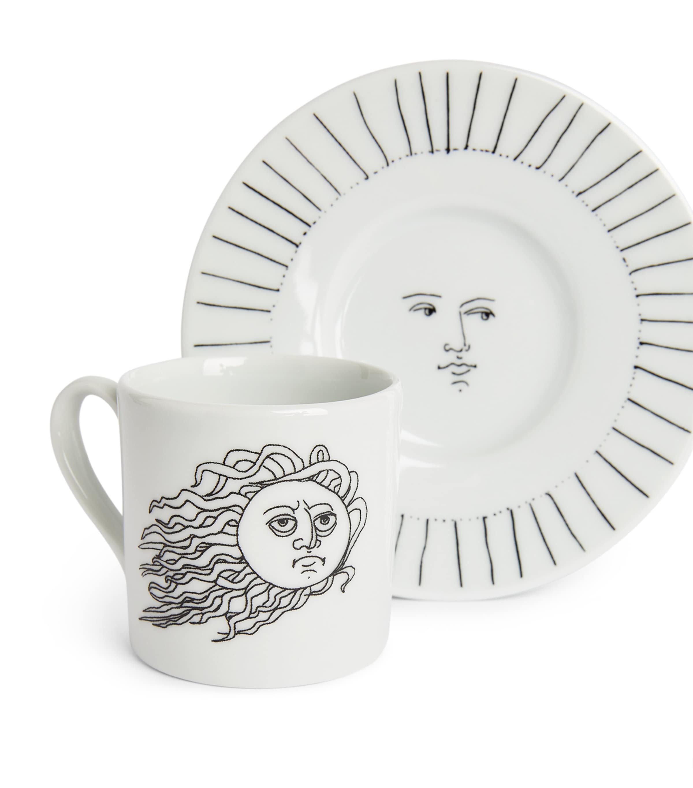 Solitario Coffee Cup and Saucer MULTI Image 3