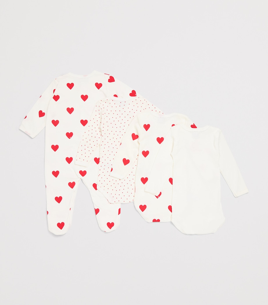 Set of 4 Bodysuits and All-In-One (3-18 Months) 0VARIANTE 1 Image 2