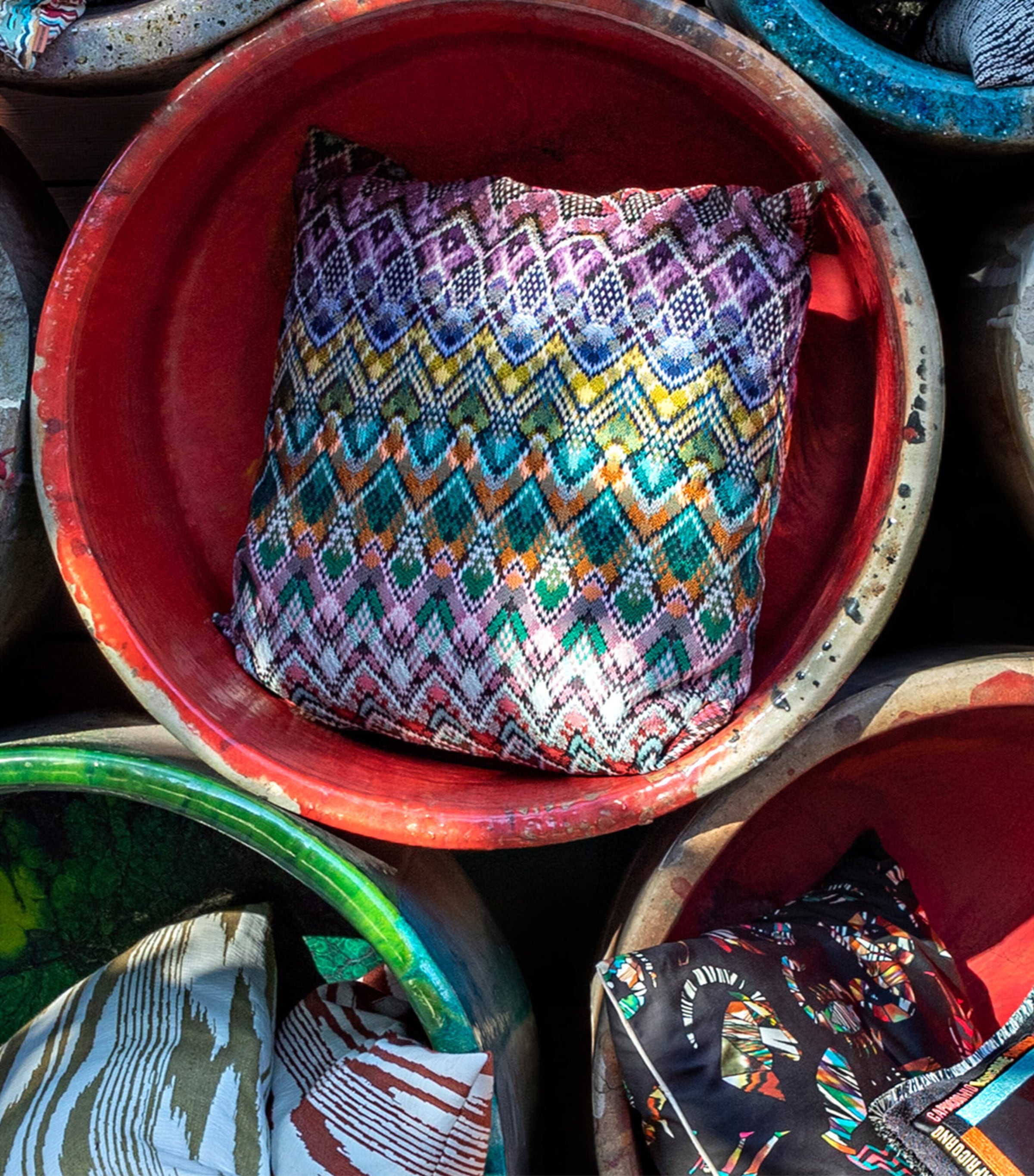 Amarillo Cushion (60cm x 60cm) 100 Image 2