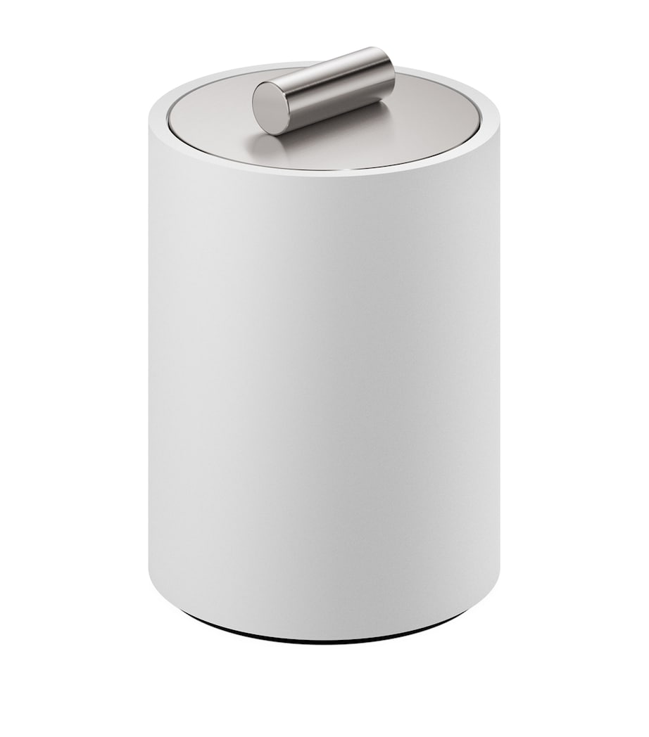 Stone Collection Jar WHITE S/STEEL MATT Image 1