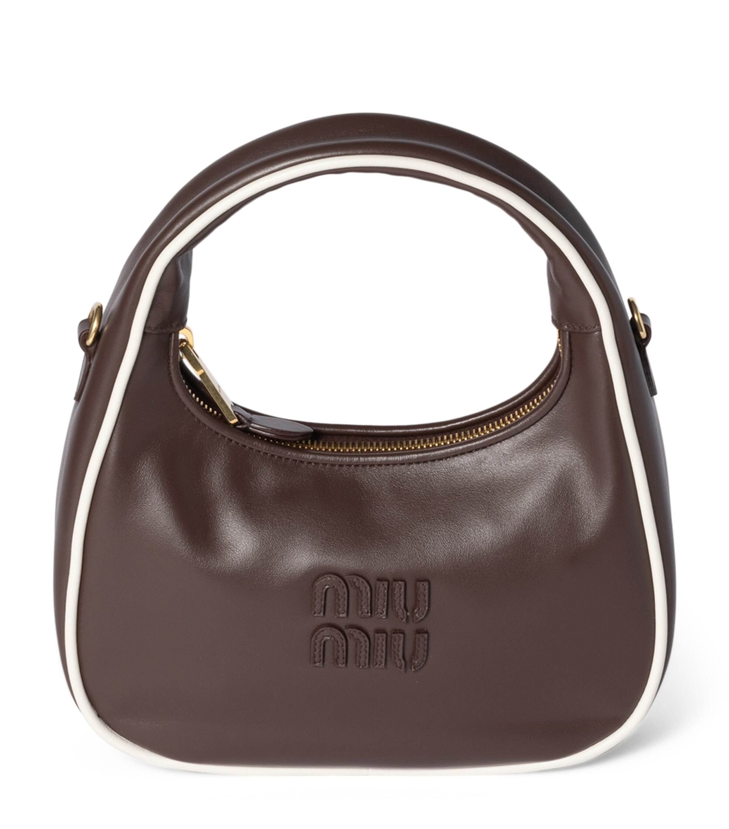 Miu Miu Leather Wander Top-Handle Bag Image 1