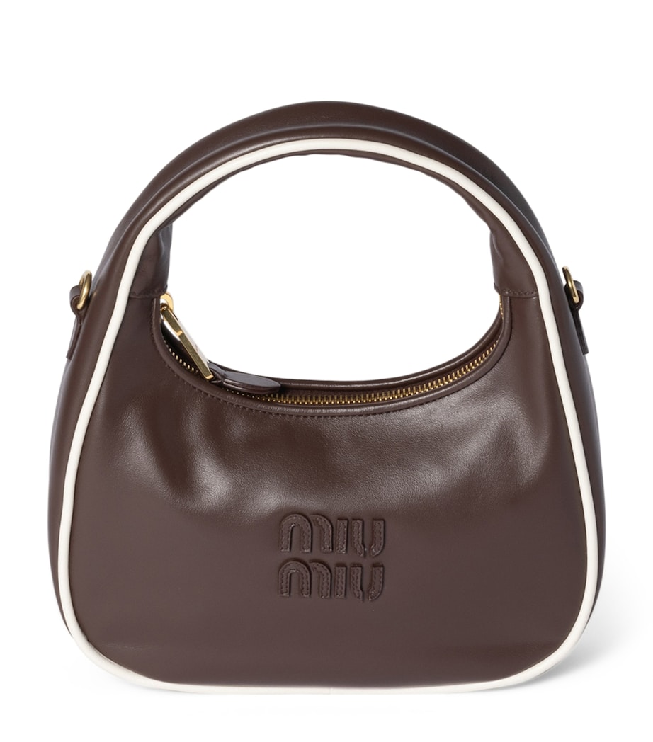 Miu Miu Leather Wander Top-Handle Bag Image 1