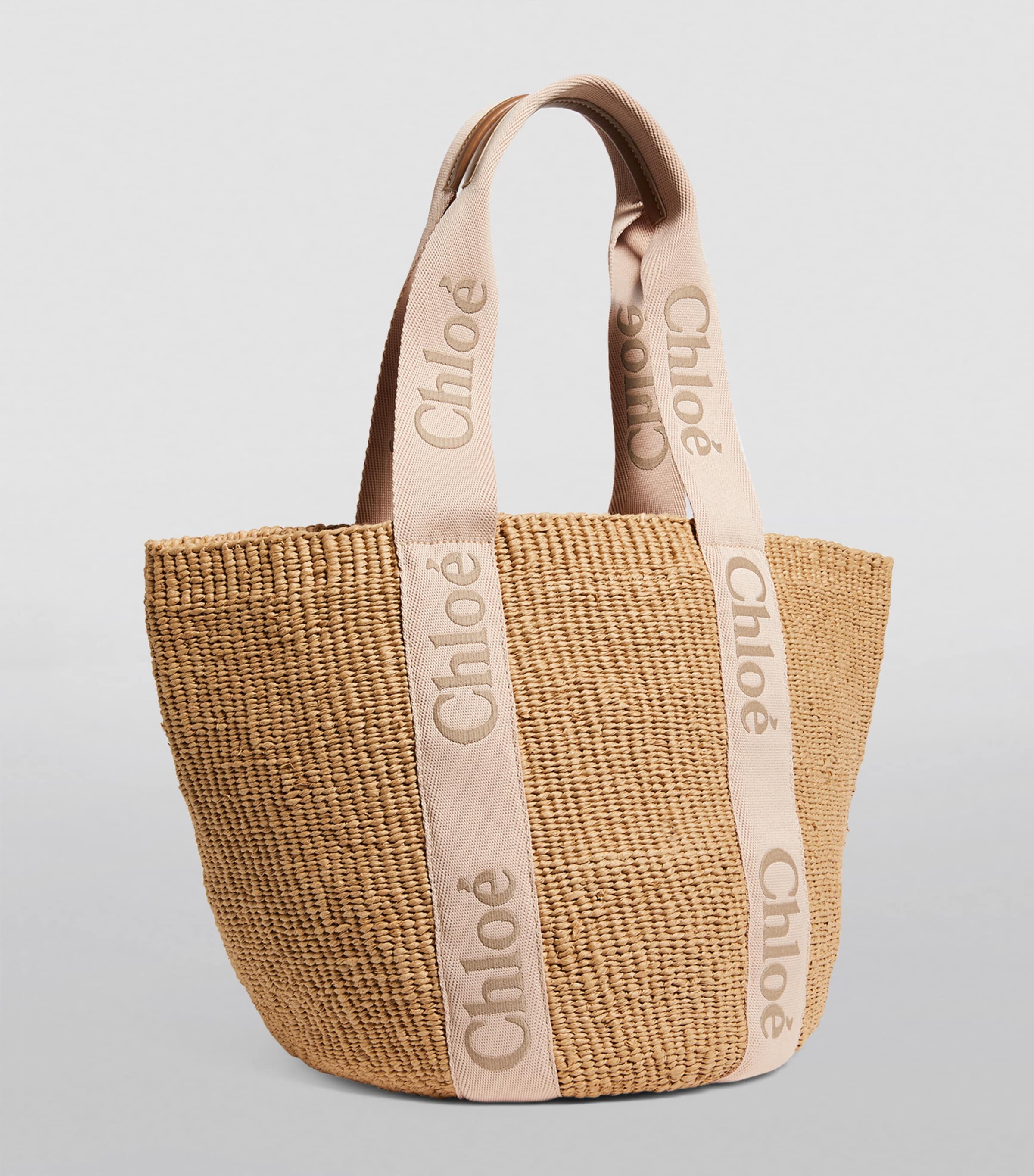 Large Woody Basket Bag BLUSHY BEIGE Image 2