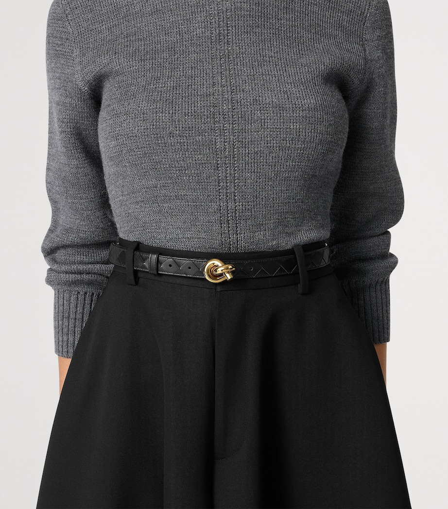 Leather Knot Belt 1019 Image 2