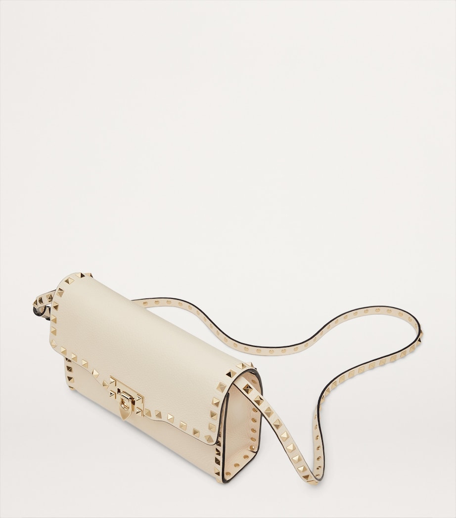 Small Leather Rockstud Cross-Body Bag I16 Image 5