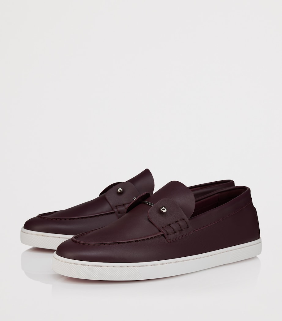 Christian Louboutin Chambeliboat Leather Boat Shoes Image 2
