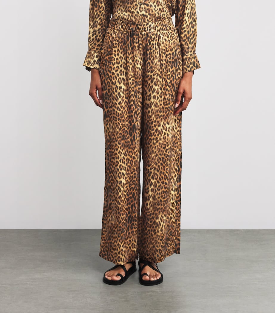 Cheetah Print Olivia Trousers CHEETAH16 Image 3