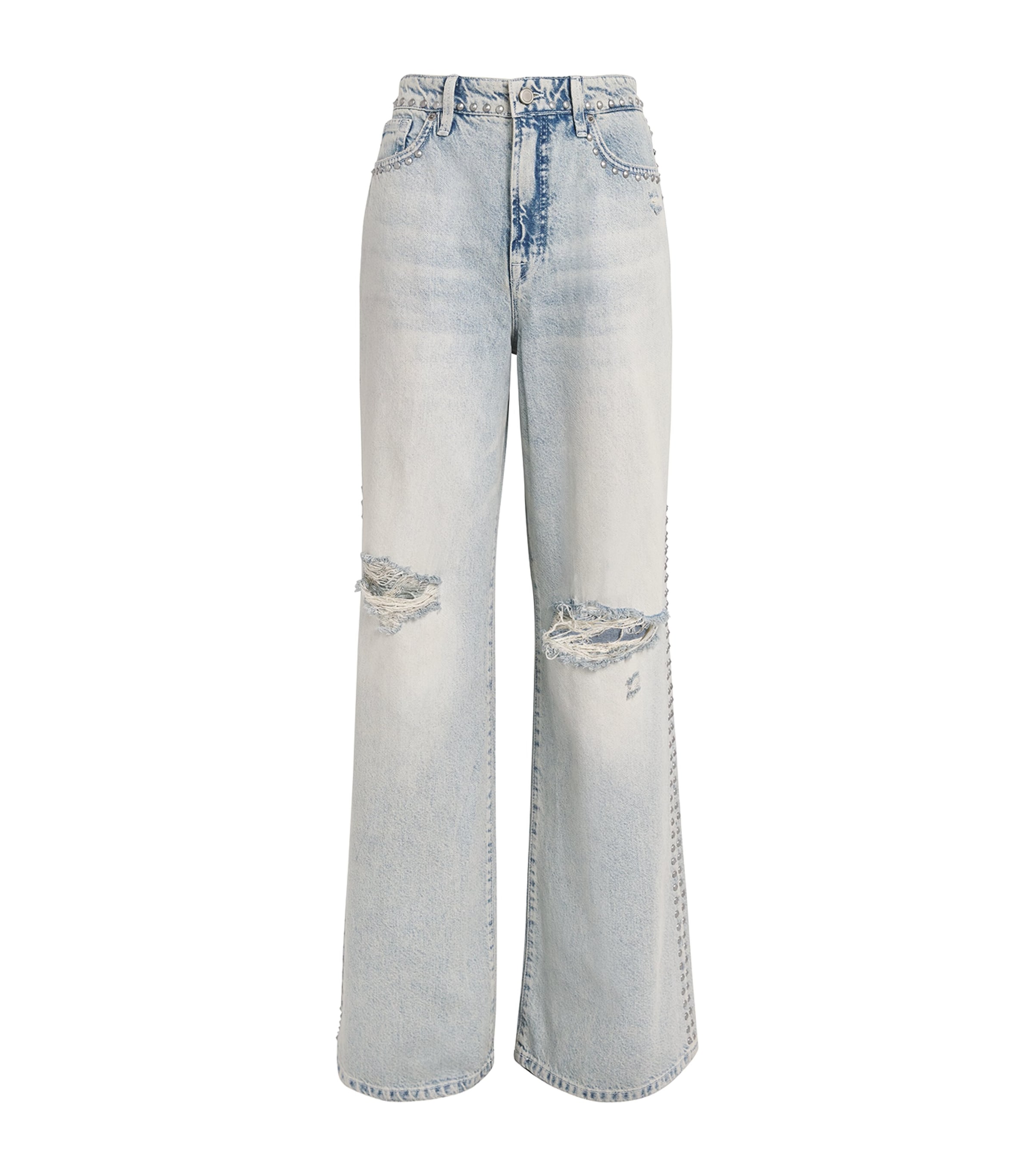 Good American Good Standard Ease Studded Jeans