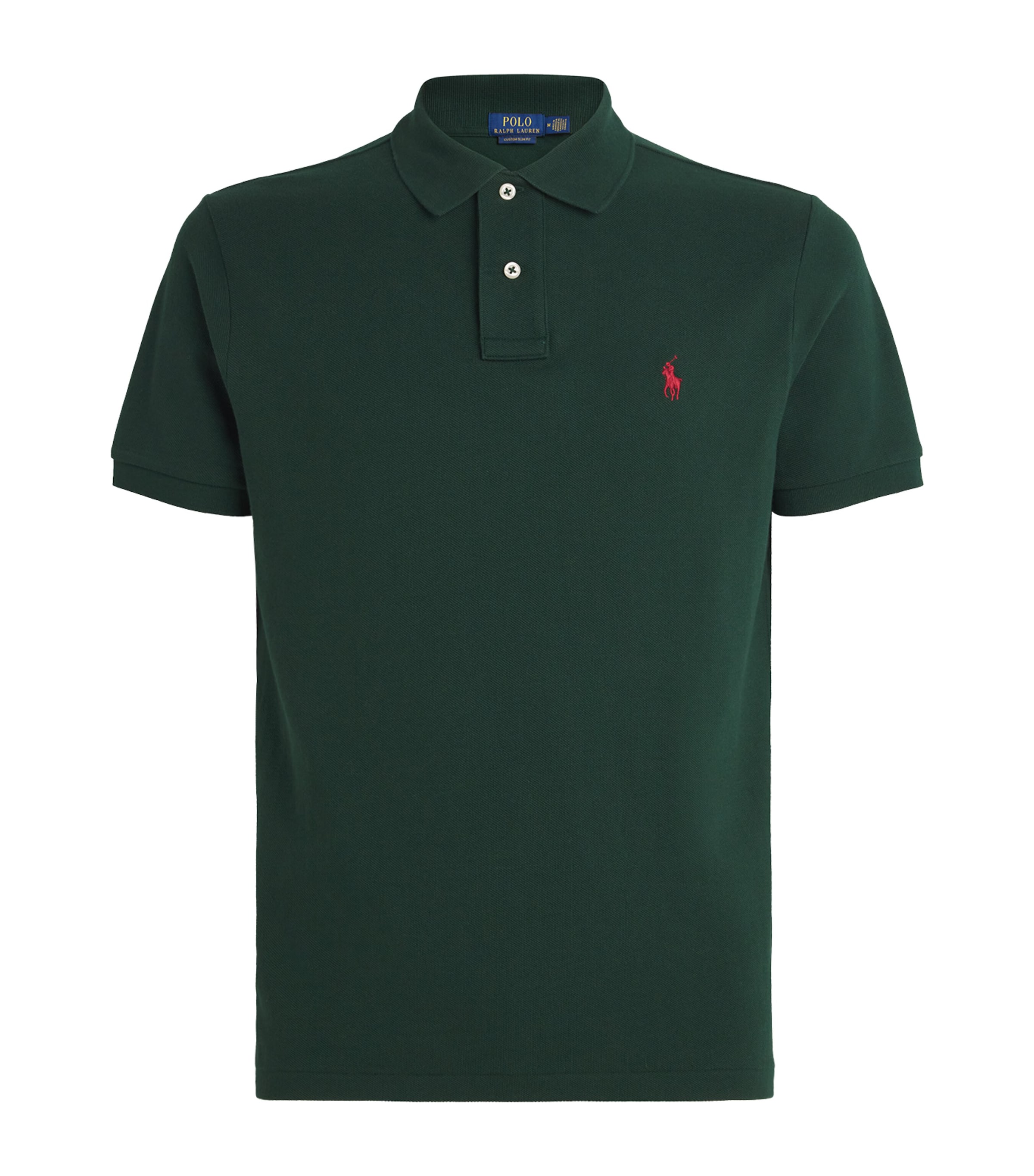 Polo Ralph Lauren Mens Custom Slim-Fit Polo Shirt College Image 1