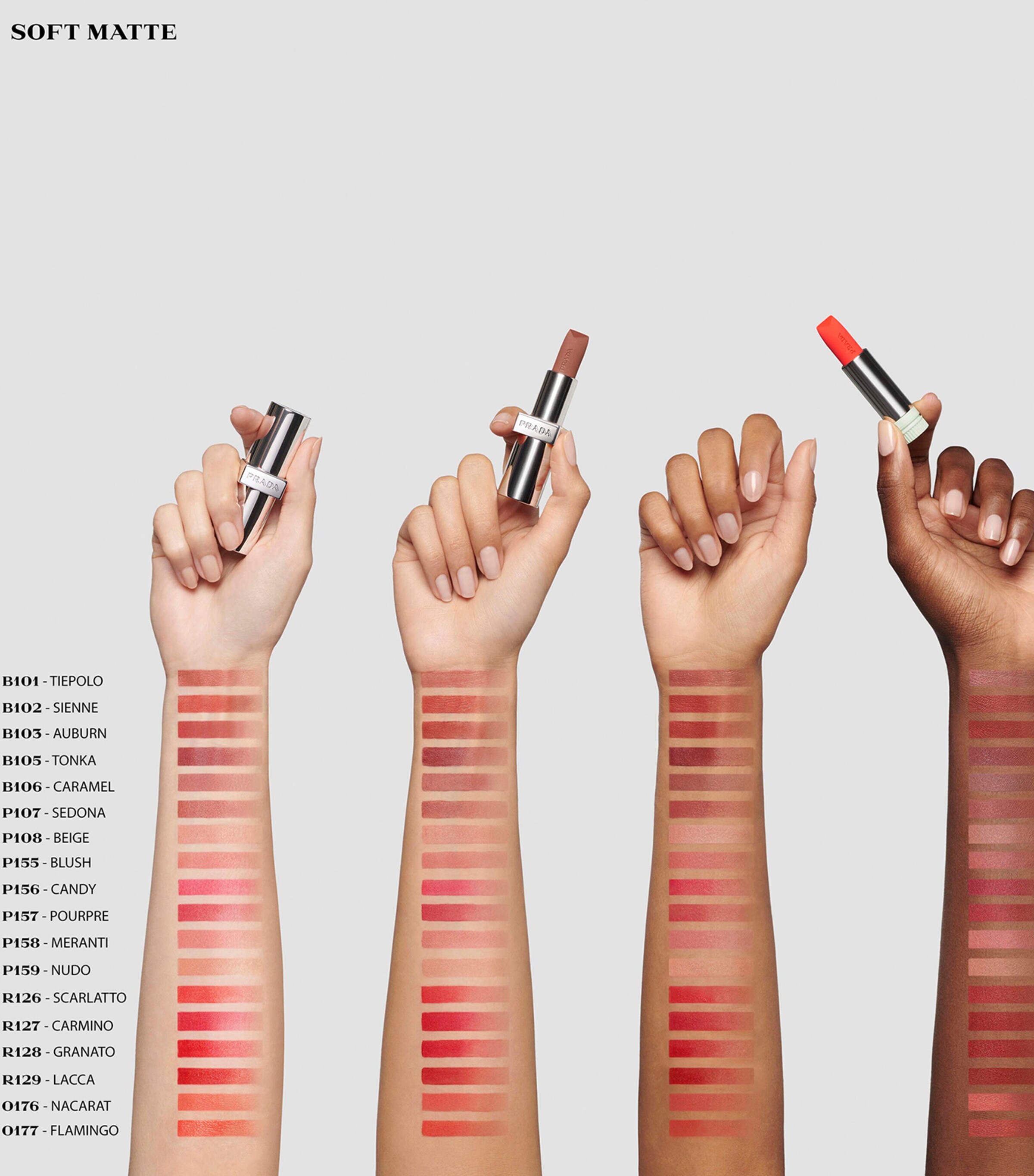 Prada Beauty Prada Monochrome Hyper Matte Lipstick - Refill Image 3