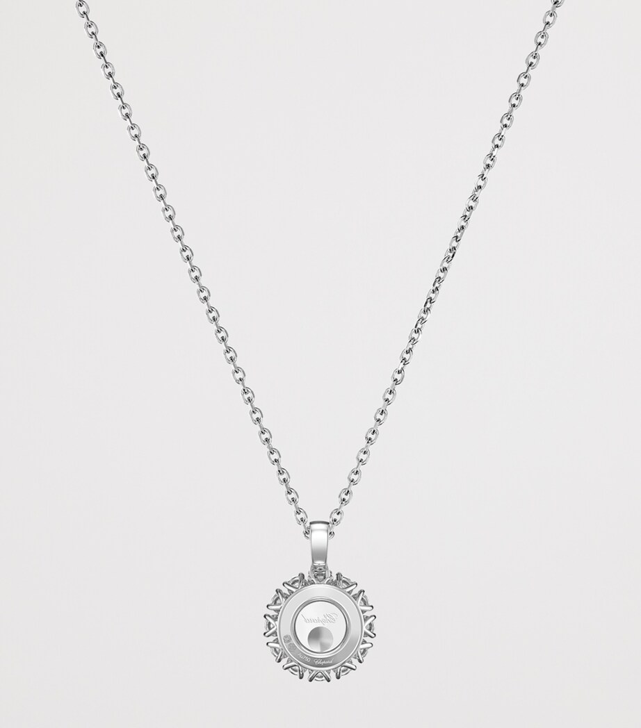 White Gold and Diamond Happy Diamonds Icons Joaillerie Necklace 18K WHITE GOLD Image 4