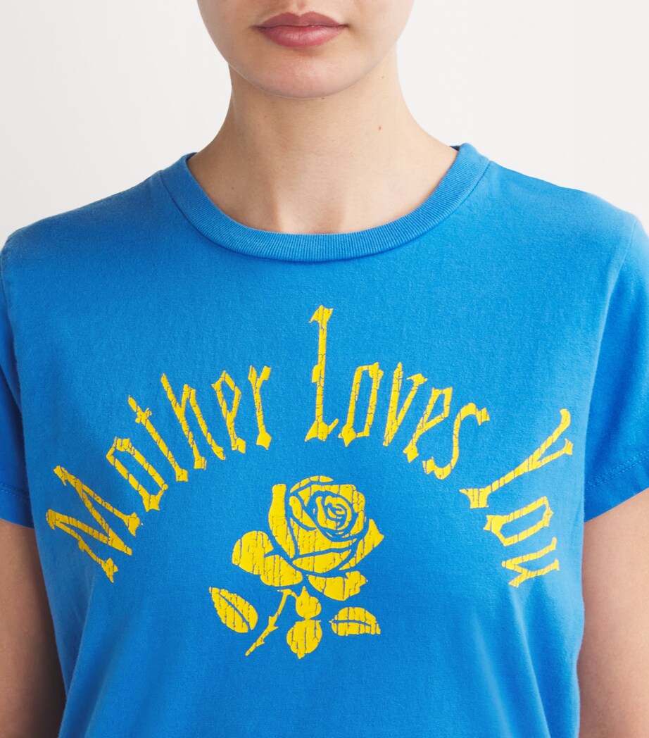 Cotton The Boxy Goodie Goodie T-Shirt MOTHER LOVES Image 6